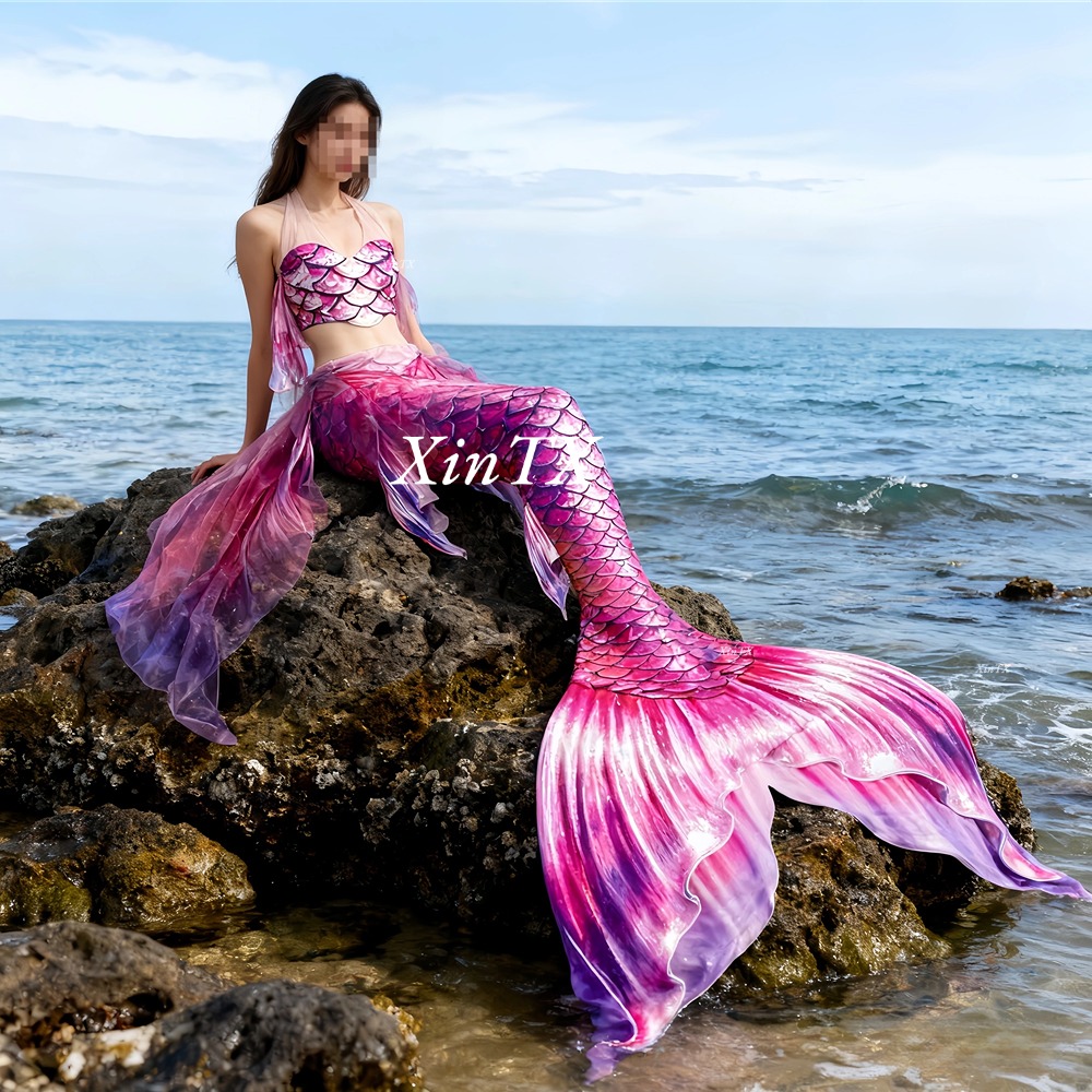 Aquarium & Marine Museum Universiti Malaysia Sabah Kota Kinabalu Sabah Photos - 男性と女性のためのカスタムメイドの人魚の尾、人魚コスチューム、ビーチモデル写真、水泳、水族館、コスプレ