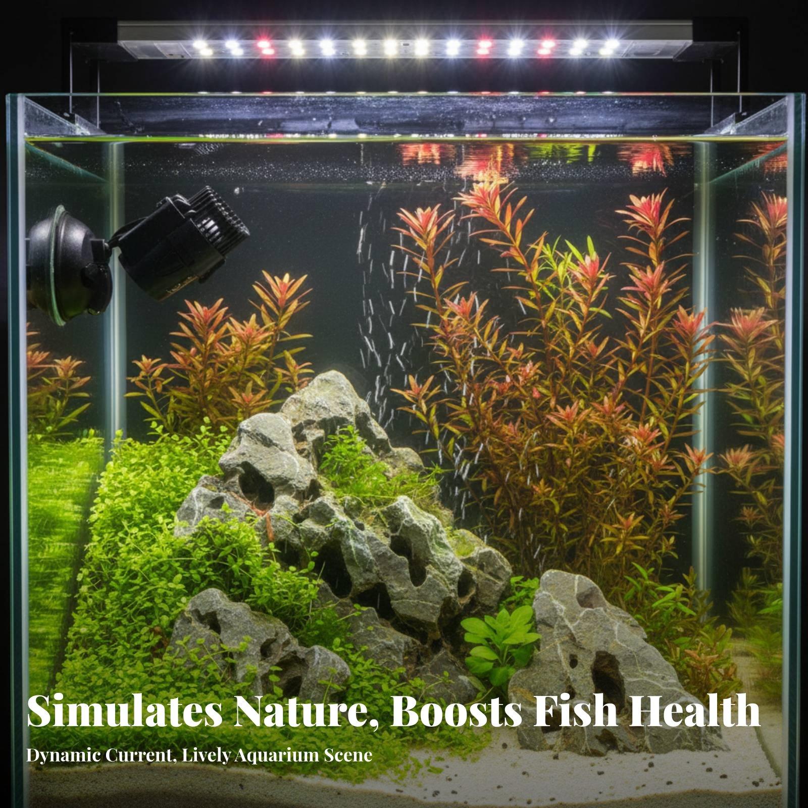 静音水槽用ウォーターポンプ、水槽用マリン循環水中フロー発生装 - Marine Aquarium Wave Maker のレビューと価格