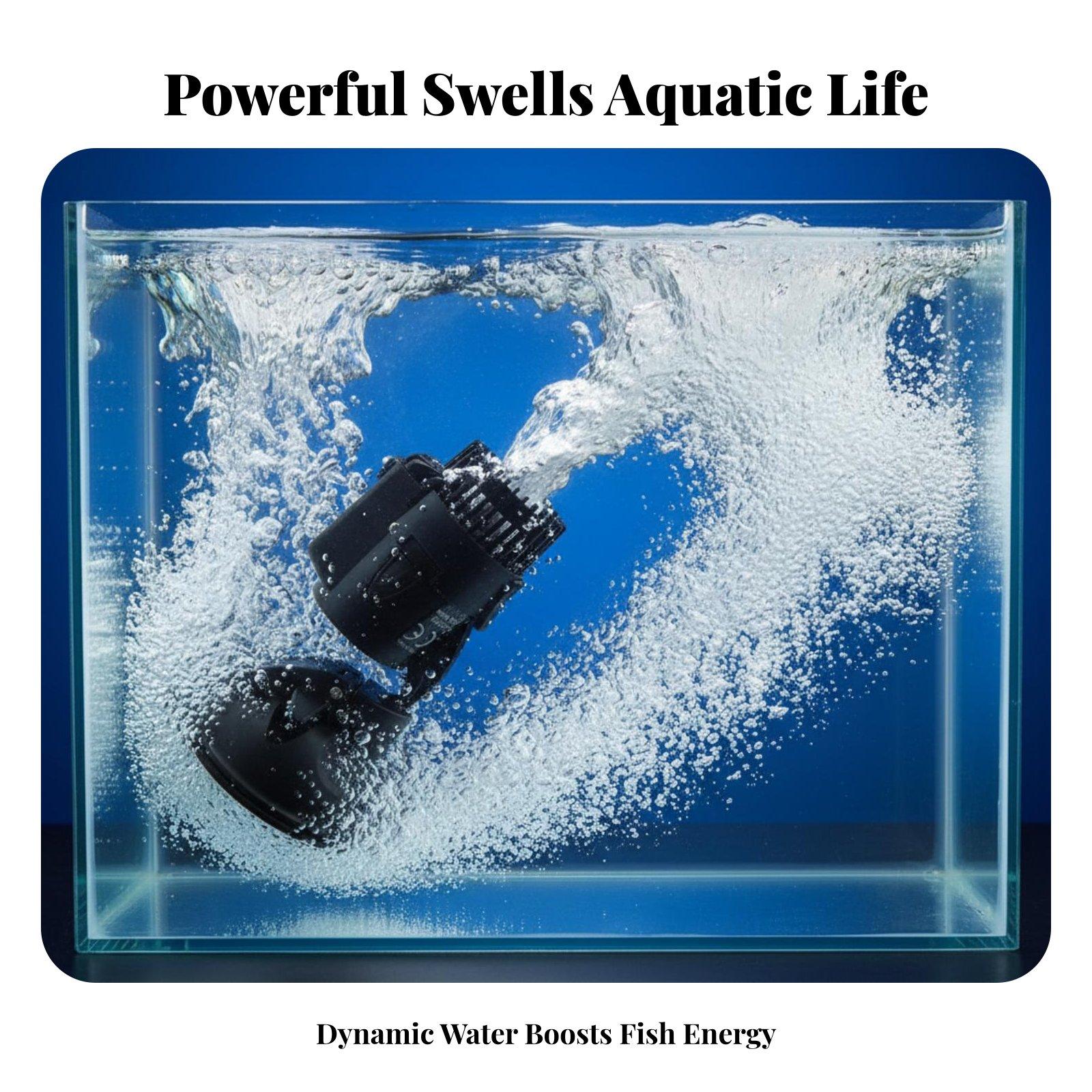 静音水槽用ウォーターポンプ、水槽用マリン循環水中フロー発生装 - Marine Aquarium Wave Maker のレビューと価格