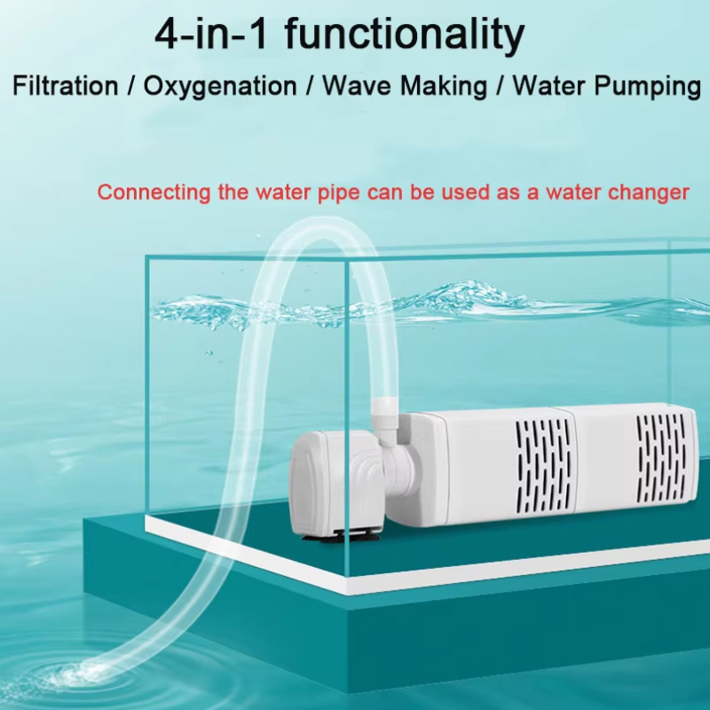 3 in 1 水族館フィルターポンプサイレント水槽水中空気酸 - Marine Aquarium Wave Maker のレビューと価格