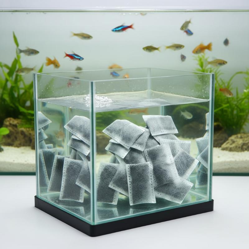 10/20/40 個水族館活性炭バッグ水槽フィルター活性炭バ - Marine Aquarium Filter Media のレビューと価格