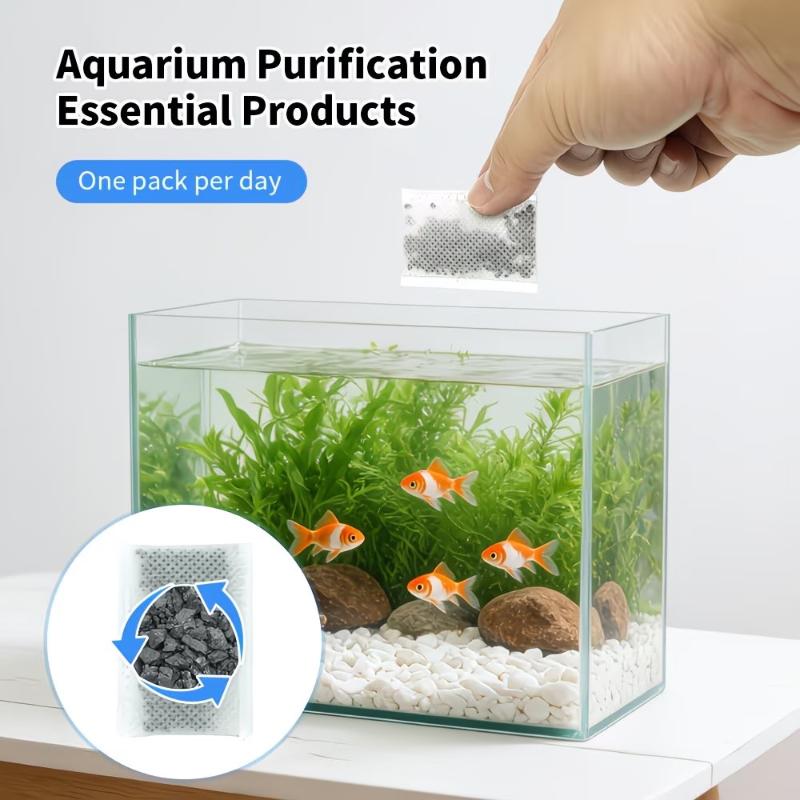 10/20/40 個水族館活性炭バッグ水槽フィルター活性炭バ - Marine Aquarium Filter Media のレビューと価格