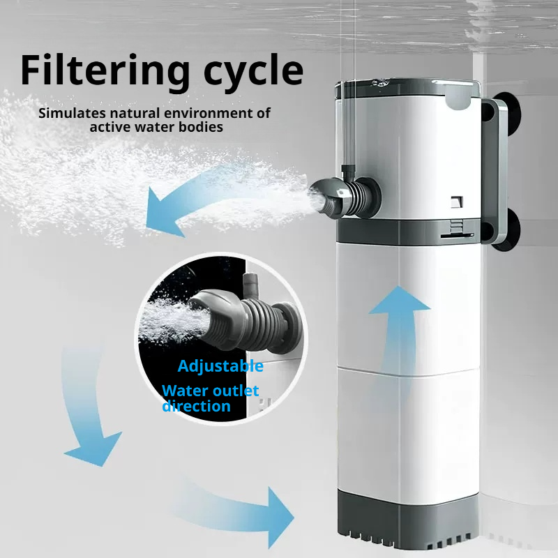 水槽フィルターポンプ、水槽、水中ポンプ、静音、エアポンプ、エ - Marine Aquarium Wave Maker のレビューと価格