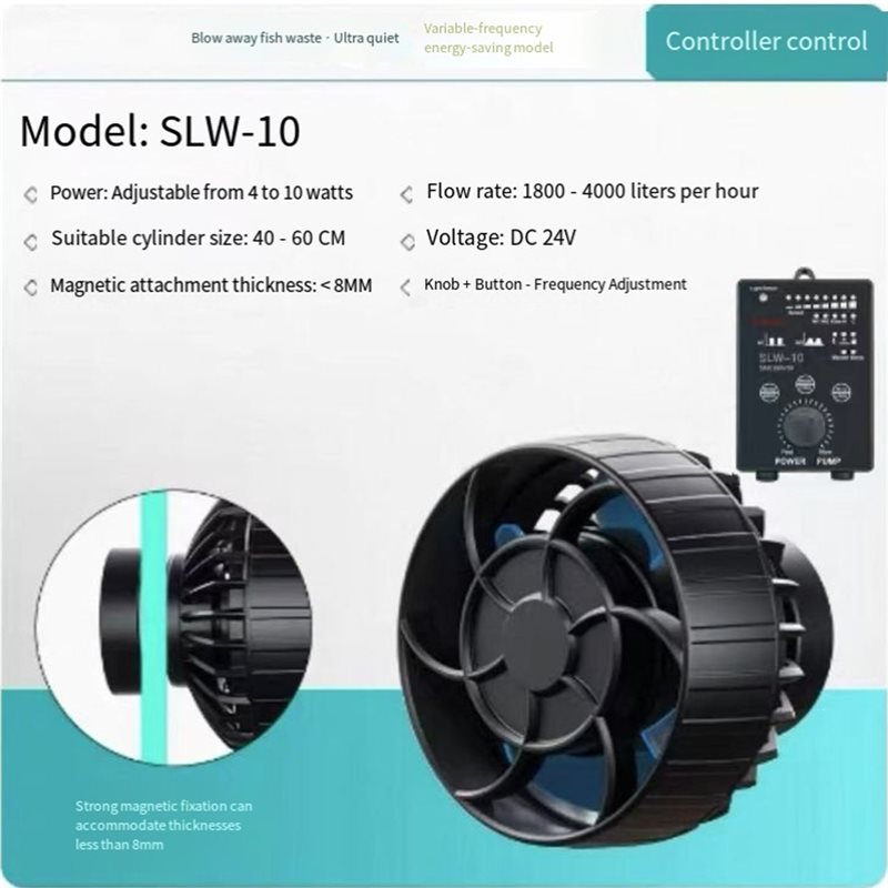 A23P SLW10 ウェーブメーカー サイレントウェーブメ - Marine Aquarium Wave Maker のレビューと価格