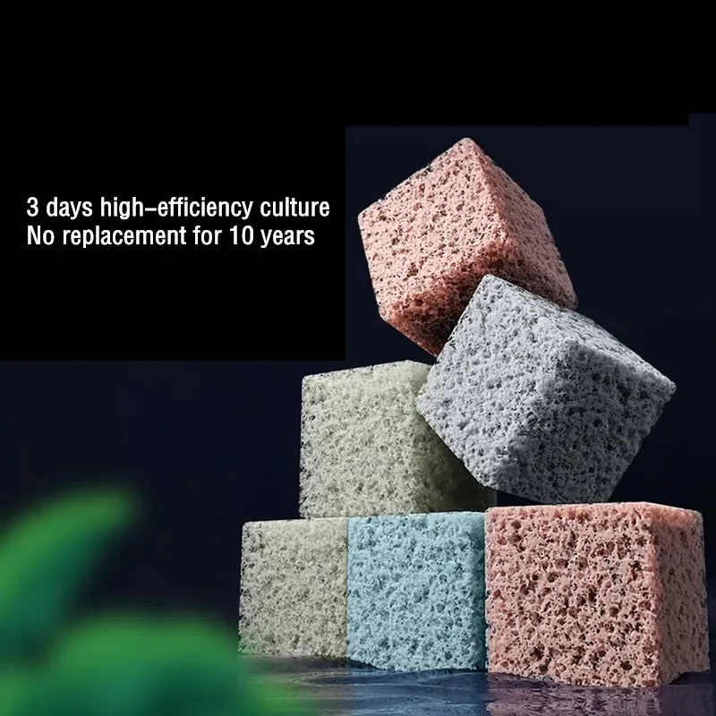 1L 4D水槽用ナノフィルターメディア プレミアム密度 魚タ - Marine Aquarium Filter Media のレビューと価格