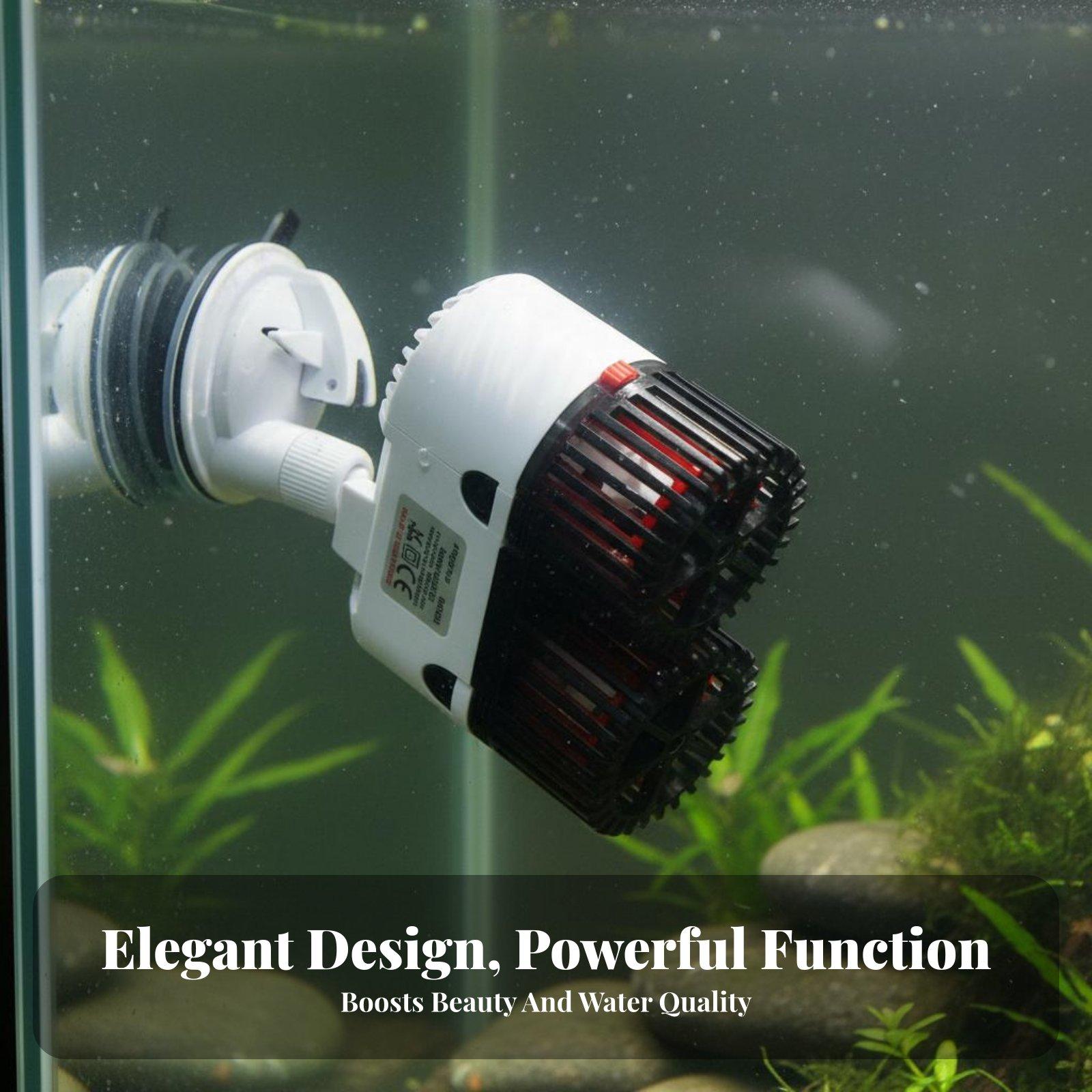 ポータブル水槽用ウェーブメーカー、調整可能な水循環ポンプ、静 - Marine Aquarium Wave Maker のレビューと価格