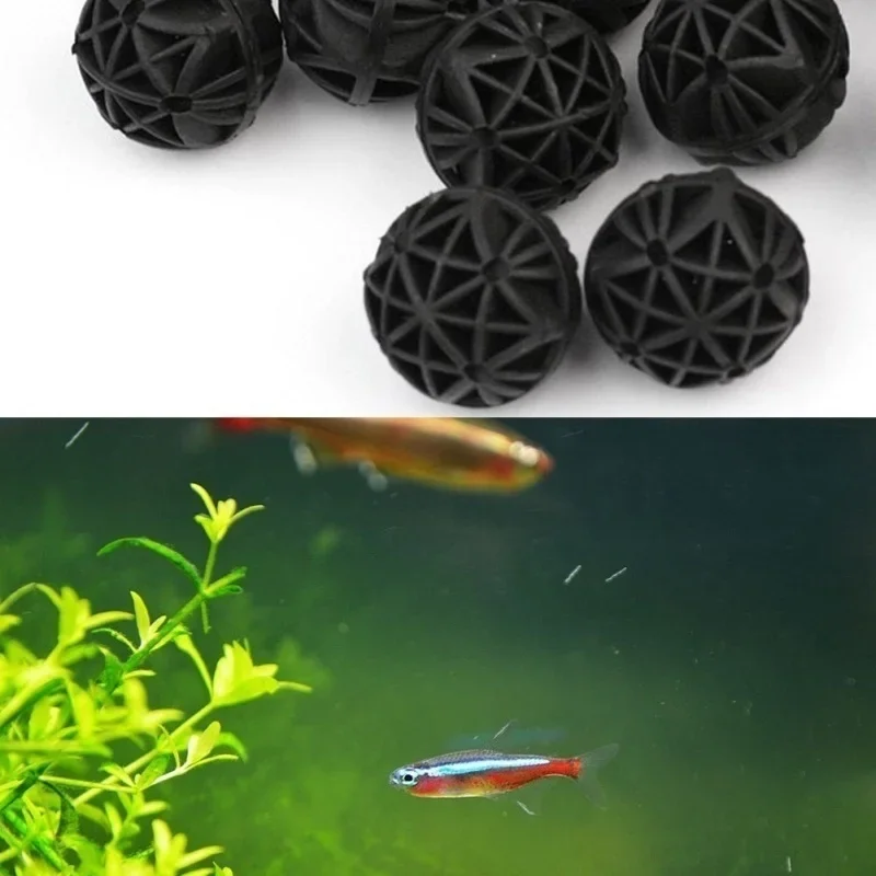 20 個 16 ミリメートル水族館バイオボールフィルターメデ - Marine Aquarium Filter Media のレビューと価格
