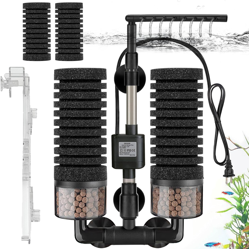 3-IN-1 クリップオン電力フィルタースポンジサイレンス水 - Marine Aquarium Filter Media のレビューと価格